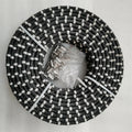11.5mm High Quality Sintered Beads Rubber Spring Diamond Wire Saw Water Wet Vertical Cutting for Steel Quarry Stone Marble