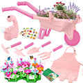 Wholesale Customized Children's Tool Wheelbarrow Children's Toy Small Cart Garden Tool Set Kids Educational Toy with Bag
