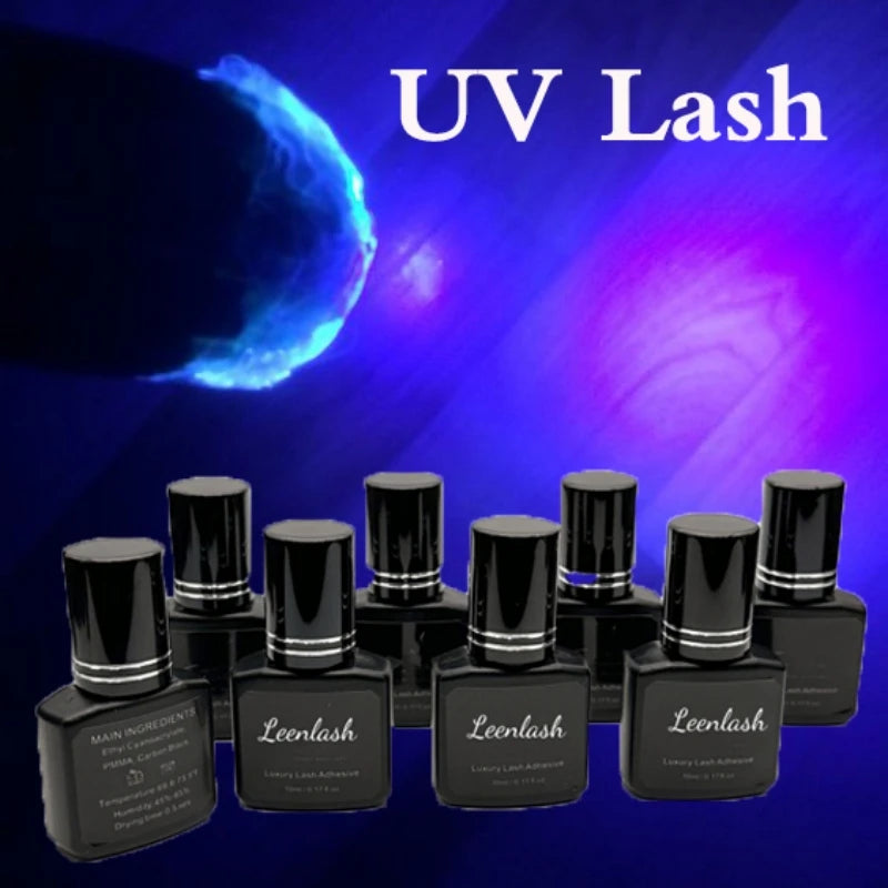 Private Label Uv Glue Eyelash UV Fast Drying Eyelash Extension Glue Adhesive  with Wholesale Uv Lash Extension Glue