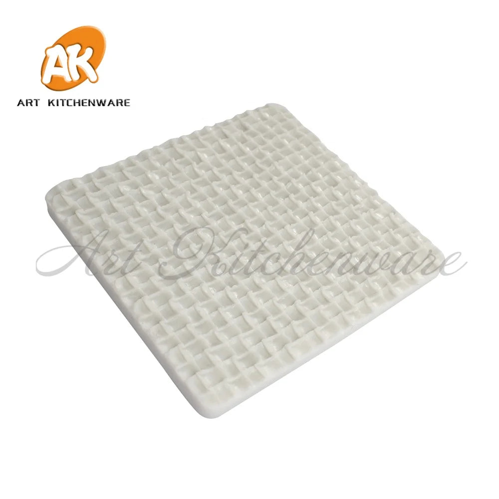 AK Square Silicone Molds for Decorating Cakes Decorations Tools Chocolate Candy Moulds for Bakery SM-2585