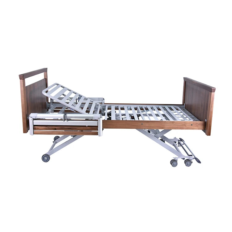 Heath Critical Lift Second Hospital Nursing Bed IEC60601 Electric Home Care Beds Adjustable Healthcare Bed for Stroke Patients