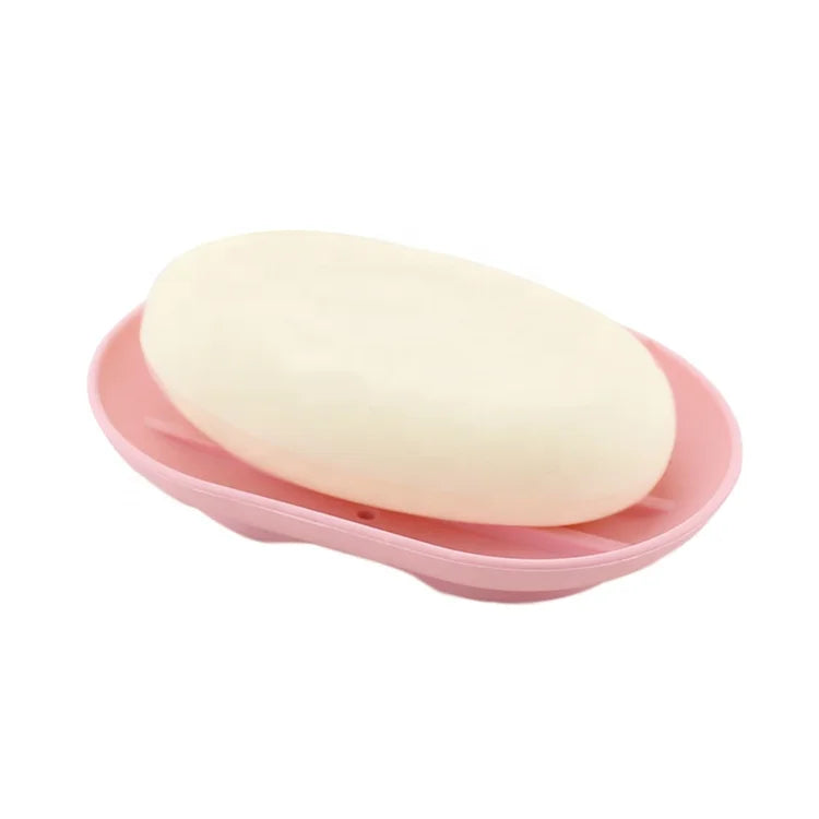 Hot Sell Creative Wholesale Soft Colorful Silicone Anti-slip Waterproof Eco-Friendly Customizable Color Soap Holder 11.5x8cm