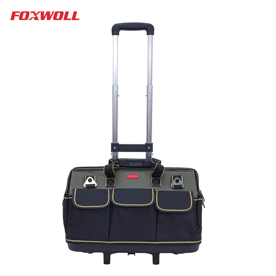 Removable Rolling Tool Tote Bag Tool Bag with Wheels
