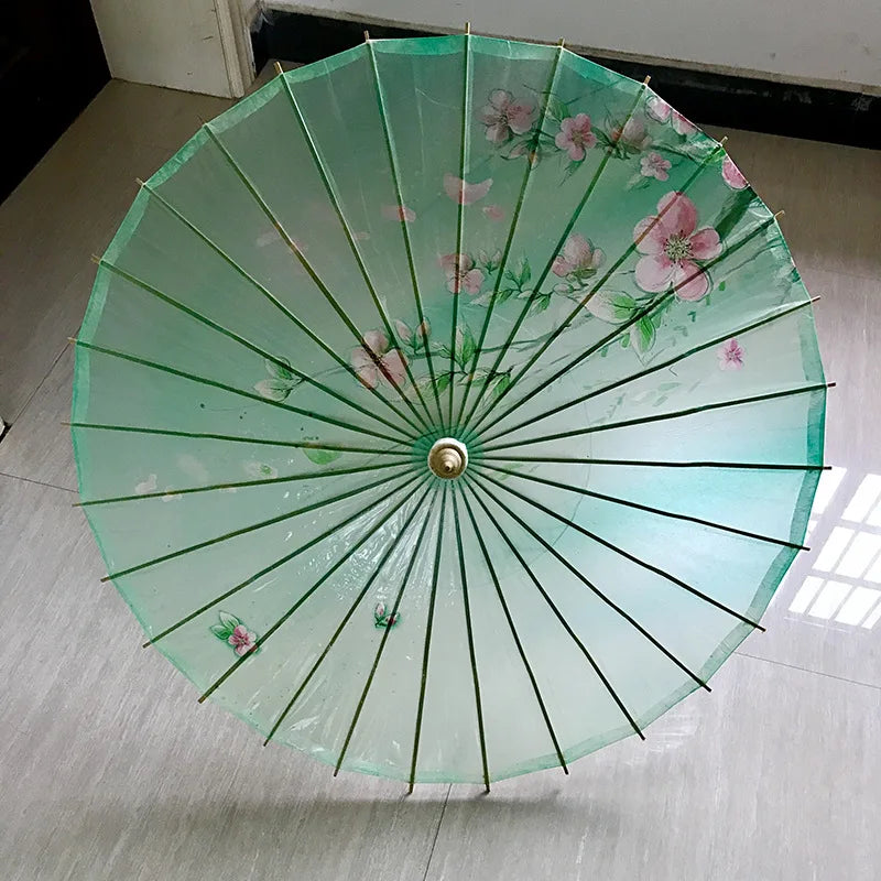 Dia 60cm  Rainproof Paper Umbrella Dance   Craft Oil Paper Umbrella Handmade Craft Women Wedding Party Umbrella