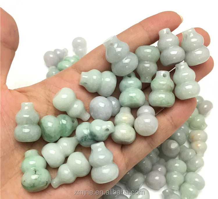 Certified Grade a Burma  Gourd Parts Jade Accessories Jade Wholesale Jewelry Jade