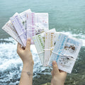 20pcs/pack Leisurely Journey Series Watercolor Landscape Material Paper Hawaiian Dreams Landscape Decoration