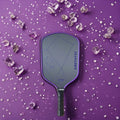 Amethyst Series Raw Textured T700 Carbon Surface Pickleball Paddle Provides Maximum Spin Grip and Feel Over the Ball