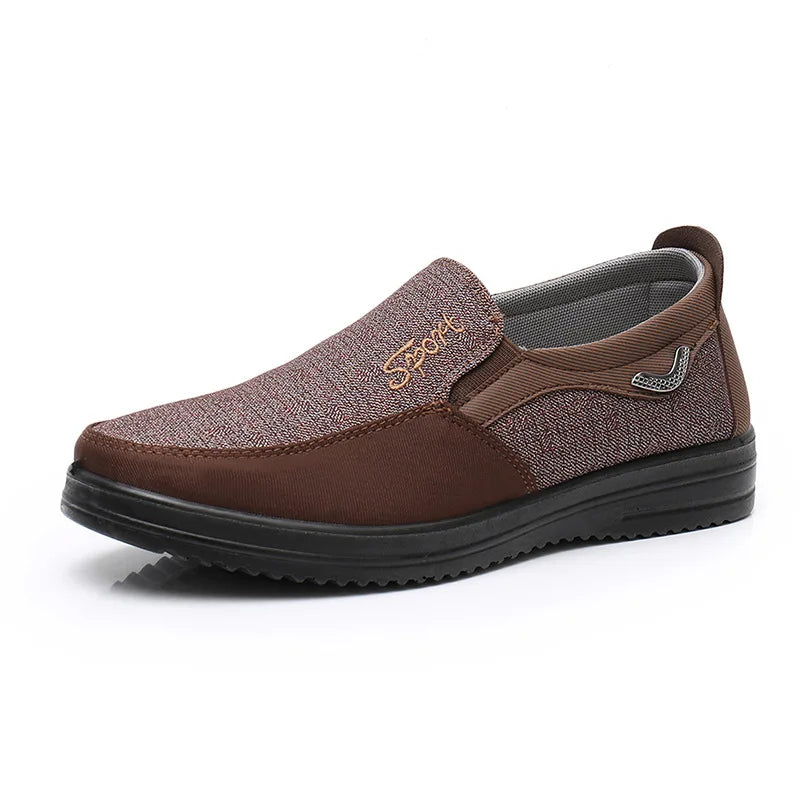 Men's Retro Soft Bottom One Foot Stirrup Loafers Slip Resistant Lightweight Men's Sports Shoes Fashion Trend Men's Casual Shoes