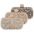 B011 Luxury Fashion Rhinestone Crystals Bling Women Handbag Evening Party Diamonds Handbags