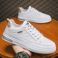 Summer New Breathable Little White Shoes for Men's Trendy Versatile Flat Bottom Sports and Casual Shoes