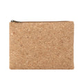 Hot Selling Small Pouch Environmental protection Cork Bag with logo Women Cork Clutch Make up Bags Cork Cosmetic Bag