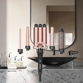Professional 5-in-1 Iron Curler Capable of Making Perfect Curls Electric LCD Iron  Household