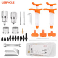 LEBYCLE Bike Hydraulic Disc Brake Oil Injecting Tools Bicycle Brake Oil Bleed Kit for Shimano Magura Sram