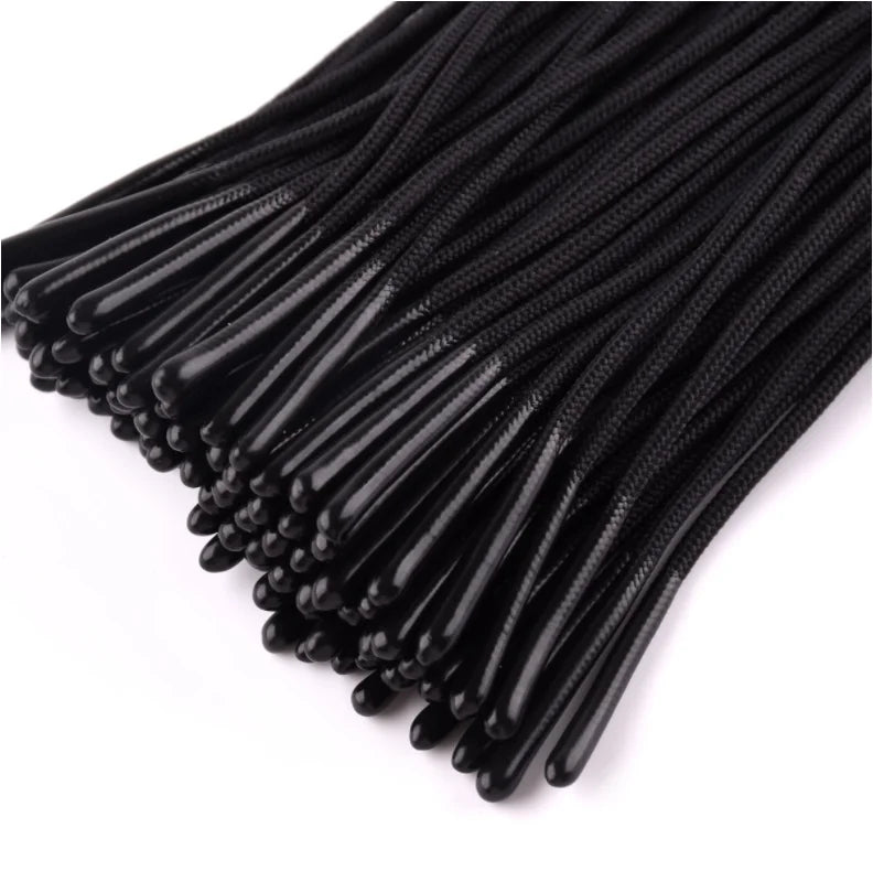 Any Size Custom Color Silicone Dipped End Lace for Hoodie