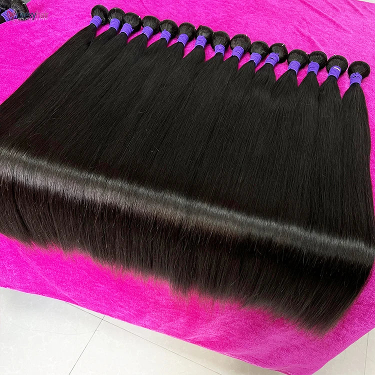 Cheap Wholesale 12a Grade Vietnamese Bone Straight Virgin Cuticle Aligned Human Hair Bundles Remy Hair Weave Extension Vendor