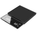 Kitchen Scale with Timer 0.1g with Auto Tare and Touch Sensor Silicone Cover - 6.6 Lbs/3 kg Digital Scales