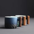 Creative Handmade Exquisite Retro Ceramic Coffee Mug Italian Gradient Small Water Cup