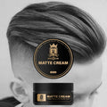 Frizz - Free Long-Lasting Hold Matte Finish Curl Hair Styling Cream Men Definition Natural Matte Cream for Wavy and Curly Hair