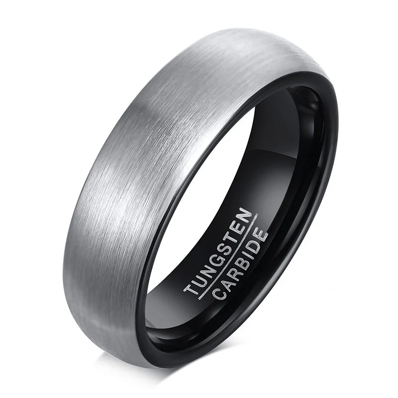 Superior Quality Cheap Factory Price Hot Sale for Wholesale Engraved Inlay Tungsten Engagement Rings Fashionable Trendy
