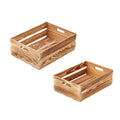 Wholesale Handmade Rustic Wooden Storage Crate Vintage Farmhouse Decor for Vegetable Fruit Wood Crafts Wall Signs Boxes