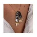 Hot Sale New Palestine Products Stainless Steel Gold Plated Scarf Tassel Palestine Necklace