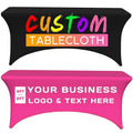 Best Price Rectangle Polyester Wedding Party Digital Printing Stretch Spandex Material Table Cover Cloth