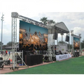 Outdoor P3.91 Rental LED Display Screen Full Color 500x500mm for Church Stage Backdrop