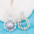 P011009 DIY 9-11mm Natural Freshwater Pearl Pendant Accessory 925 Sterling Silver Engagement Jewelry Necklace for Women