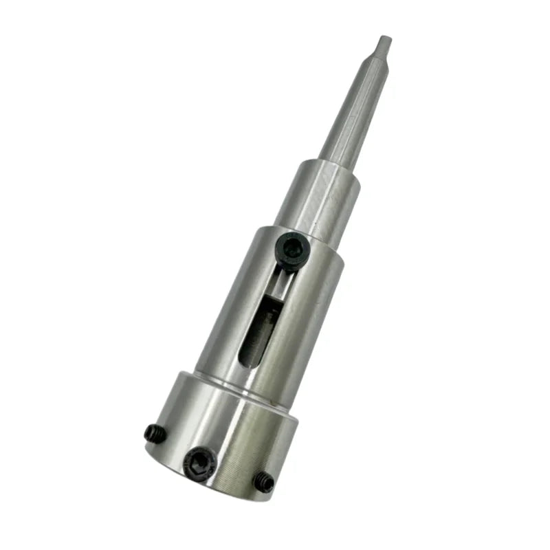 Telescopic Round Die Holder Tail Stock  Morse Taper Fixed Sleeve for Tapping Machine  Lathe Milling External Screw Thread