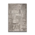 Original Modern Style Hand-painted Abstract Thick Texture Acrylic Painting Wall Decor on Canvas