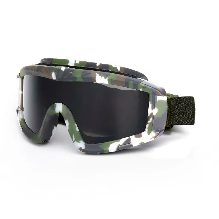 Design Tactical Goggles EN166 Transparent Anti-Fog Lenses CS Games Sports Shooting Glasses Special Forces Hunting Safety Eyewear