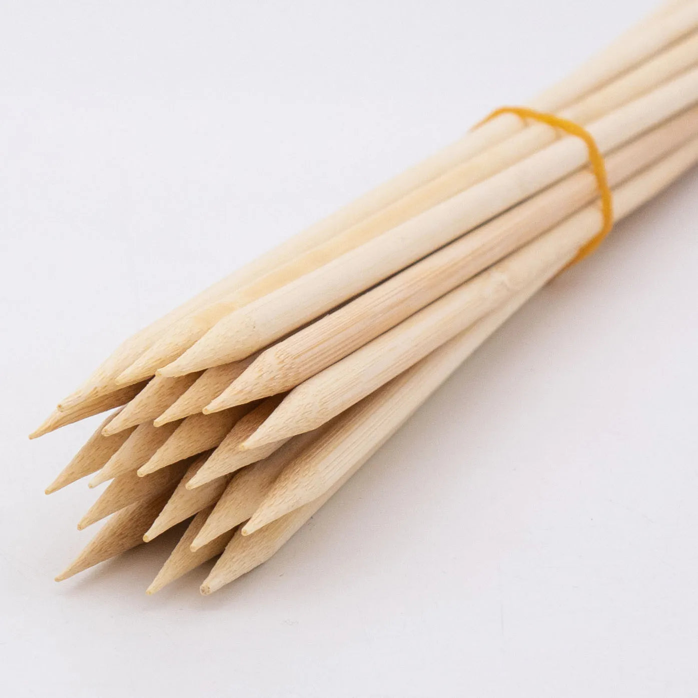 Disposable Bamboo Bbq Skewer 50cm 40cm Stick