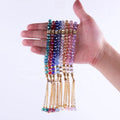 Handmade Eid Gift 33 Beads Muslim Islamic Islam Worry Beads Tesbih 8mm Crystal Prayer Rosary Tasbih
