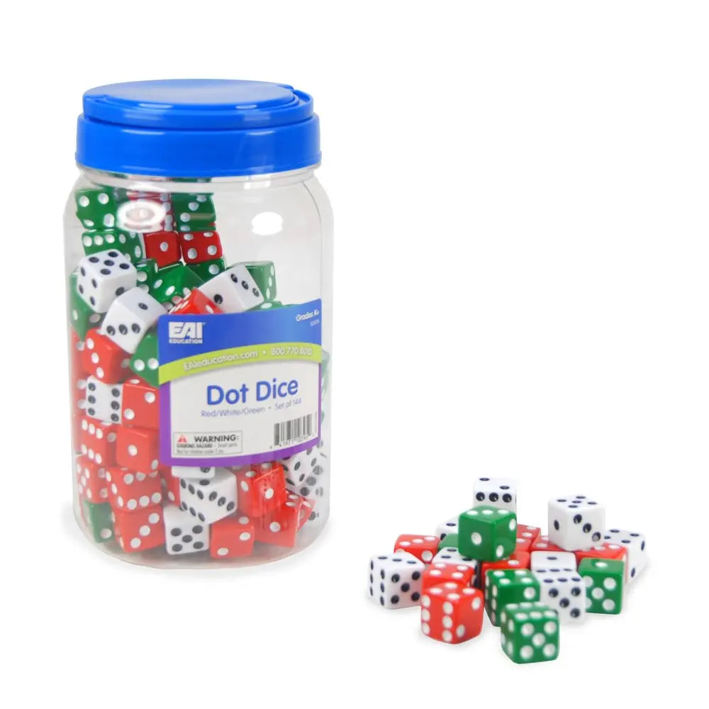Custom 16mm D6 White Square Dice with Black Dots Polyhedral Casino Game Set Made of Plastic Acrylic