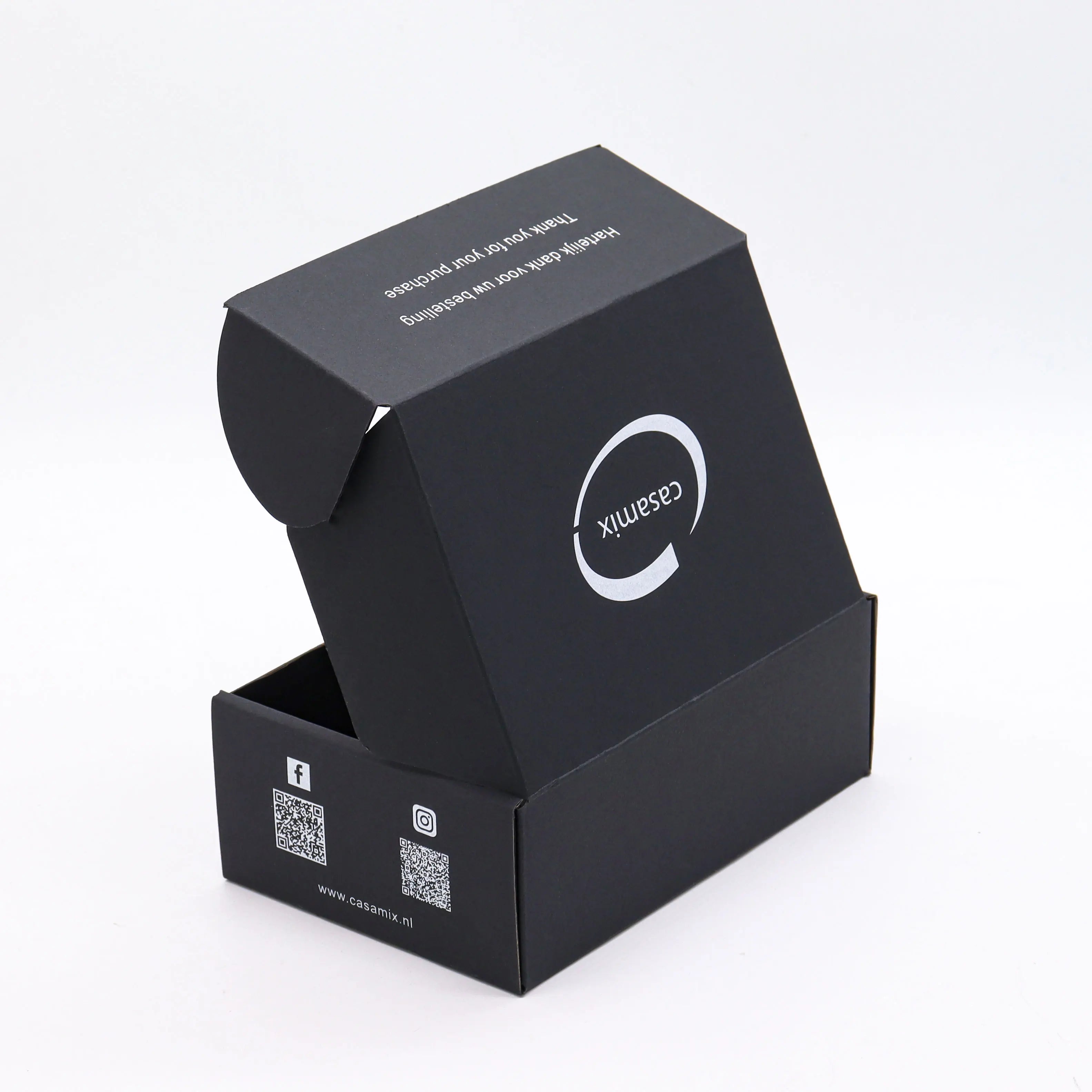 Corrugated Cardboard Packaging Shoe Gift Folding Box Customized Logo High Quality Packaging Paper Box