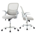 Mid Back Mesh Home Office Chair Ergonomic Computer Desk Chair Height Adjustable Rolling Swivel Task Chair