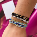 Go2boho Women's Fashion Multilayer Miyuki Beaded Bracelet Handmade Bohemian Wrap Jewelry Colorful Boho Trendy Accessory