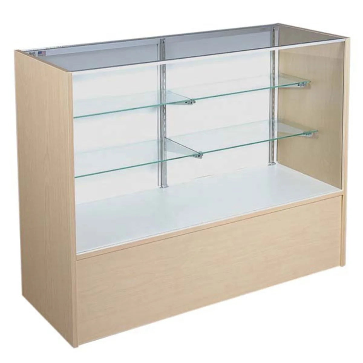 4-6 ft Shop Store Glass Showcase Half Vision Display Counter