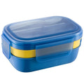Hot Selling Customized Portable Insulated 2 Layer Bento Lunch Box Stocked Lunch Box Accessories Leakproof for Kids