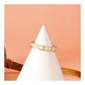 Customizable S925 Sterling Silver Light Luxury Ring with Diamond Colored Zircon for Wedding Engagement or Gift for Women