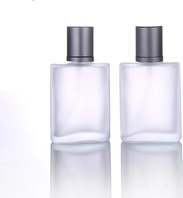30mL 50mL 100mL Frosted Glass Perfume Bottles with Spray Cap for Makeup and Perfume Packaging