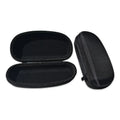 Customized Design Zipper Waterproof EVA Box Black Small Crescent Shaped Mini Personalised Glasses Eyeglasses Case MegaBDM
