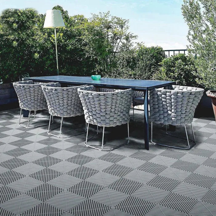 Modular Colorful Interlocking Garage Floor Tiles Industrial Garage Plastic Flooring 40*40cm Luxury Vinyl Tile