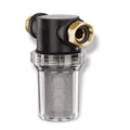 3/4" Inch to 1/2" Inch NPT Inlet Water Filter with Stainless Steel Screen for High Pressure Washer Pump Protection