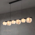 Home Decor High Ending Brass Pendant Light Led Black Luxury Nordic Modern Marble Chandelier for Kitchen Dining