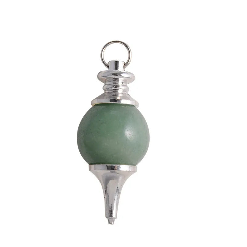DIY Hotest item Pendulum Reiki Chakra Healing Ball Shape Pendulum 18MM With Chain for collection gift