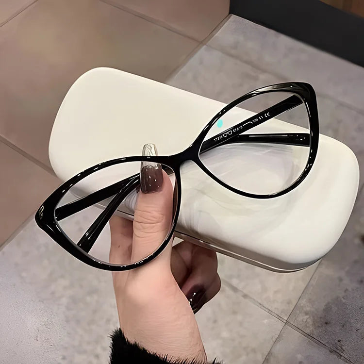 Promotion CE Certified UV400 Protection Unisex Custom Logo Triangle Cat Eye PC Blocking Filter Computer Game Anti Blue Light