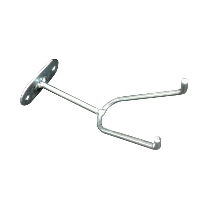 Customized DIY Practical Iron Material Wall Fixed Spray Gun Shelf OEM/ODM Supported for Upper Pot Spray Gun