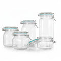 Glass Kitchen Storage Canister Jars