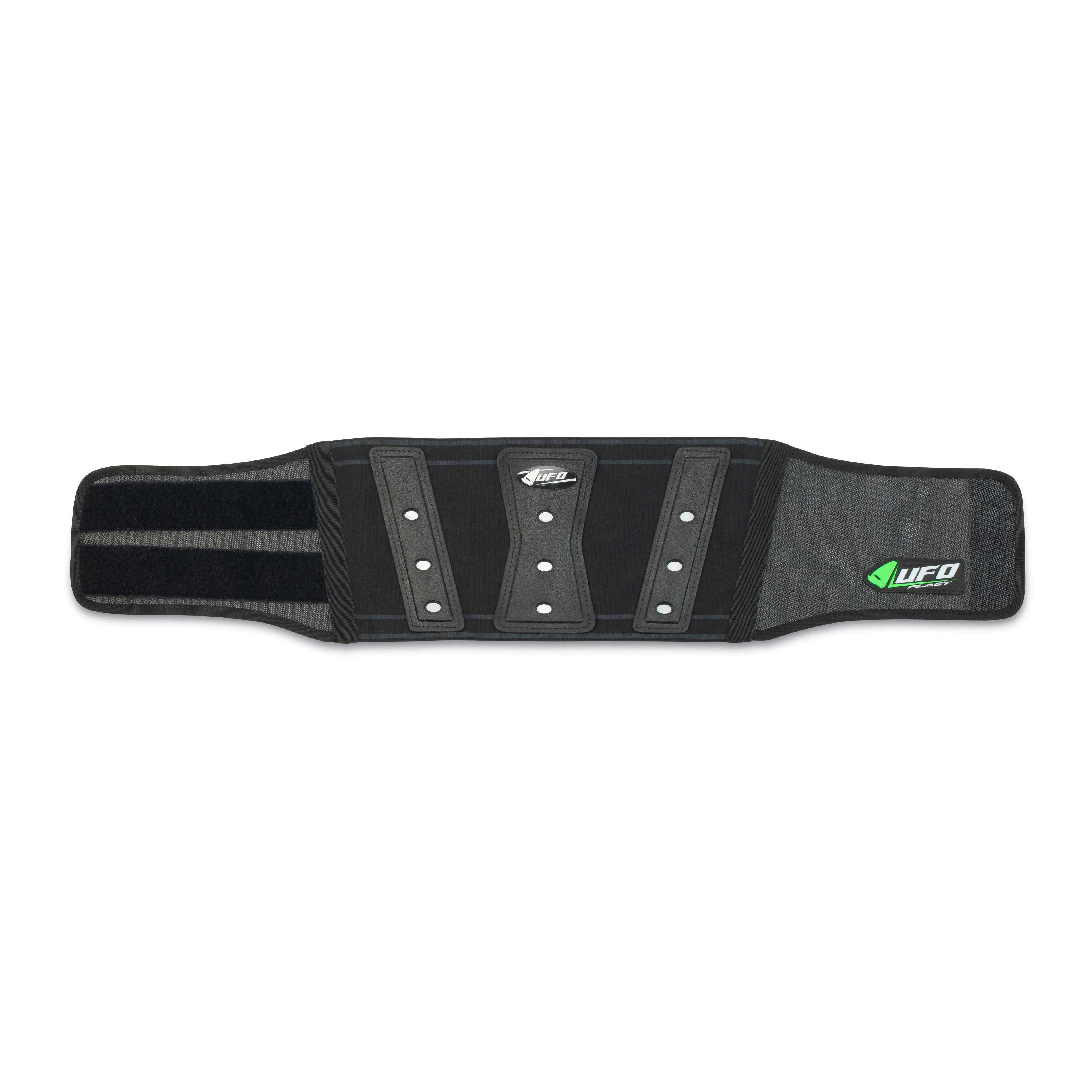 NATCHEZ UFO PLAST XXL Lumbar Belt Black Cotton Adjustable for Back Pain Relief Protective and Rehabilitation Purpose